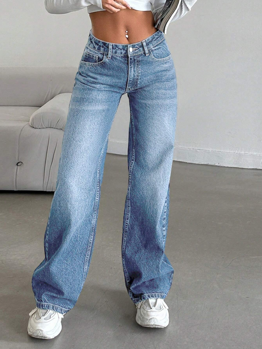 Straight-Leg Jeans